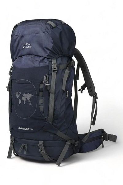 CACTİVE Cactive Outdoor Navy Blue Unisex Backpack Ctv8697