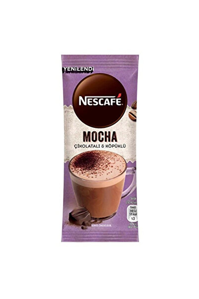 Nescafe Mocha Çikolatalı Ve Köpüklü Kahve 17g x 24 Adet