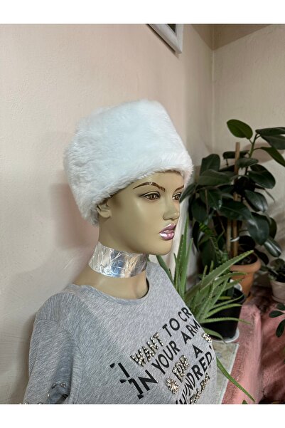 Başusta Dikimevi Unısex Kadın Erkek Kürk Peluş Kışlık Şapka Kalpak Suni Kürk ...