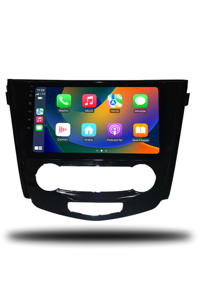 smartgo Nissan Qashqai 2014-2021 Manuel Klima 6+64 GB Android Carplay Multimedya Sistemi teyp