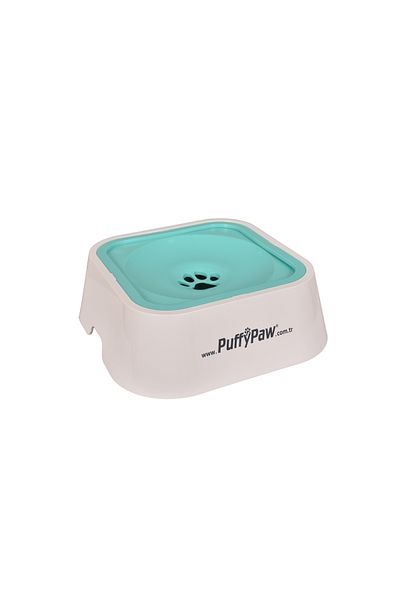 puffy paw وعاء ماء للكلاب من الجيل الجديد - وعاء ماء للكلاب بدون رش
