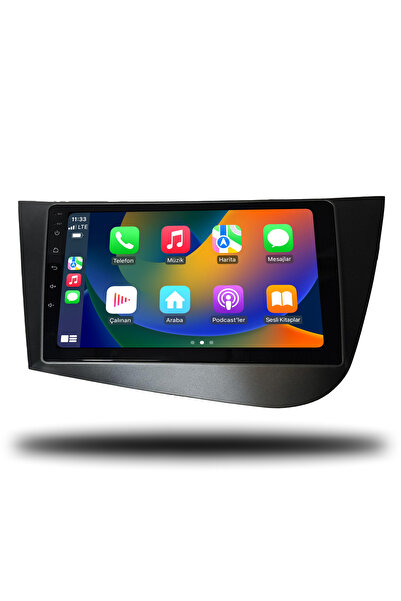 smartgo Seat Leon 2006-2012 4+64 GB Android Carplay Multimedya Sistemi teyp