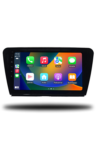 smartgo Skoda Octavia 2013-2020 8+128 GB Android Carplay Multimedya Sistemi teyp
