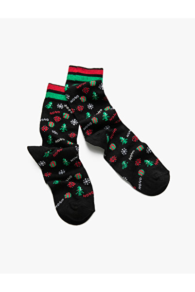 Koton Новогодишни щамповани чорапи