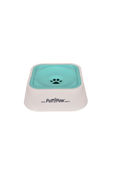 puffy paw وعاء ماء للكلاب من الجيل الجديد - وعاء ماء للكلاب بدون رش