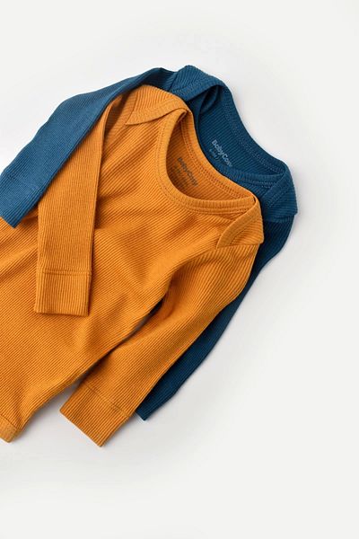 BabyCosy Pachet de 2 Badi cu mânecă lungă