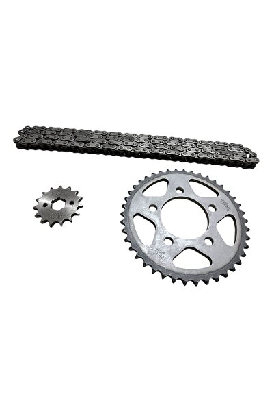 monero Mondial 125 Drift L Zincir Dişli Seti ( Ön 15 Arka 42 )
