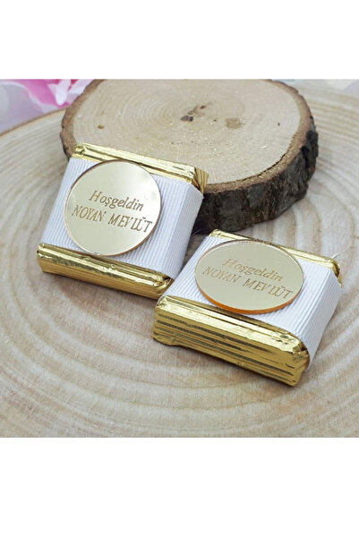 GÜVEN Pleksi Daire Yapışkanlı Etiket Isimli 25 Adet