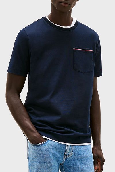 Tommy Hilfiger Tommy Hilfiger Men Blue T-Shirts