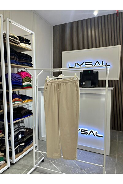 Levidor Beige Elastic Waist Trousers - 410018