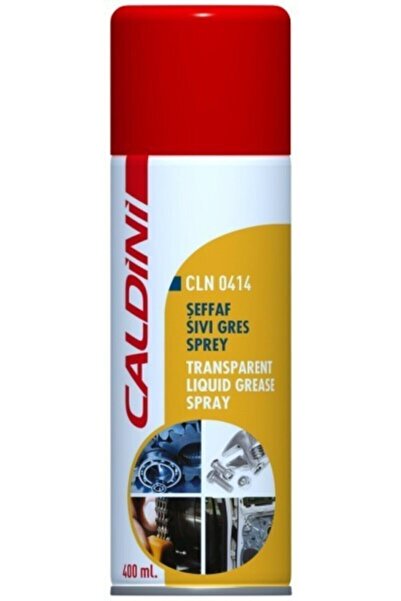 CALDİNİ Şeffaf Sıvı Gres Sprey