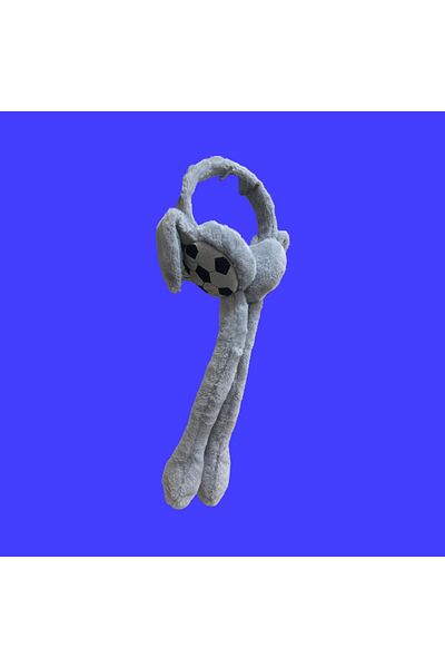 Ad Boy - Gray Plush Playful Ear