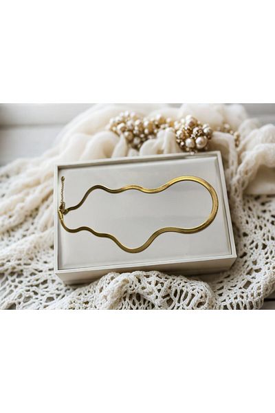 MR High Quality Steel Italian Necklace