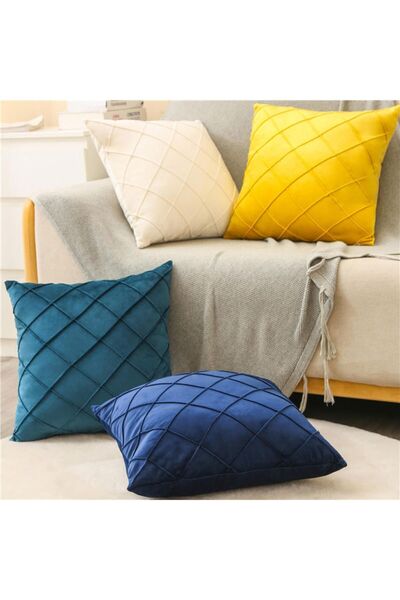 vivamia 1 Pcs Grass Quilted Decorative Throw Pillow Cover