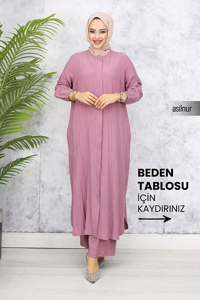 ASİLNUR Σετ ρούχων Rose Dusty Merve για Χατζ και Ούμρα