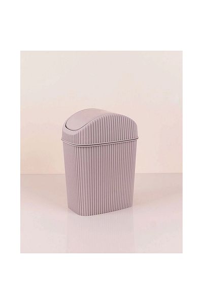 Narnuga Mini Trash Can with Swivel Lid 2.5 Lt - Cream (7272)