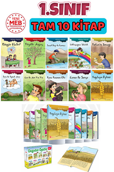 Ata Yayıncılık 1.sınıflar Için Okuma Alışkanlığı Kazandıran Ve   Hikaye Seti
