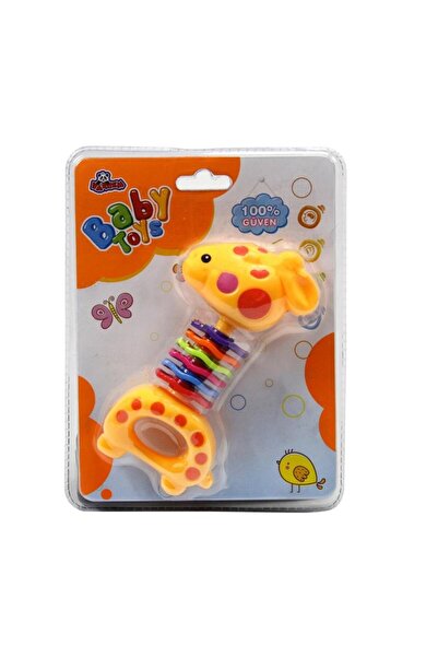 Vardem Oyuncak Bebekler Için Zürafa Çıngırak Seti