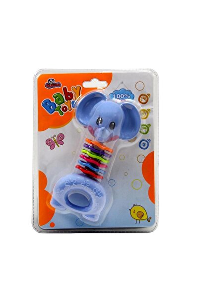 Vardem Oyuncak Bebekler Için Fil Çıngırak Seti