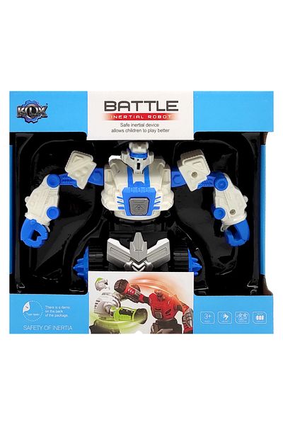 Birlik Oyuncak Blue Robot Boxer - Fighting Klx700-13A