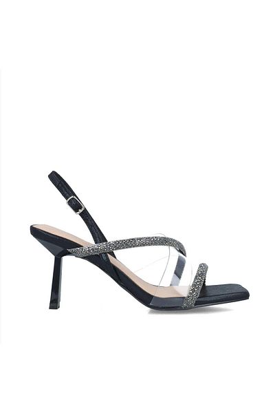 MENBUR WOMEN SHOES BLACK SANDAL, MID HEEL, WITHOUT PLATFORM
