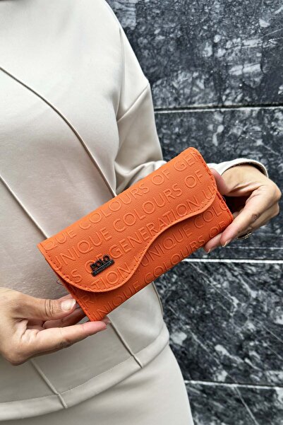 Just Polo Turuncu Cüzdan Çok Bölmeli Cüzdan
