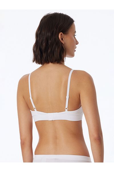 Schiesser Bügelloser Bh Pure Rib Bügelloser-bh Frauen Damen