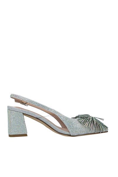 MENBUR WOMEN SHOES SILVER SANDAL