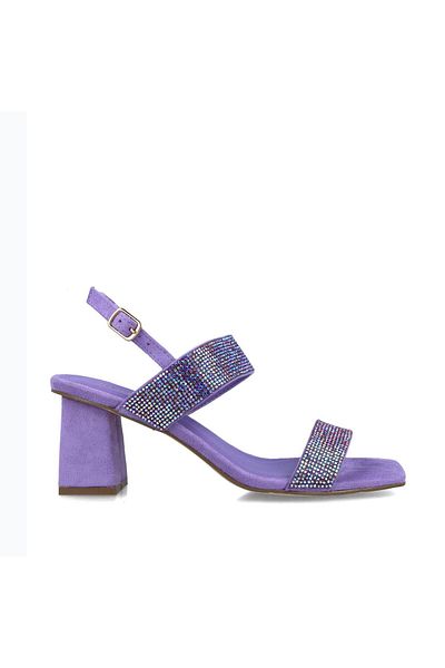 MENBUR WOMEN SHOES LILAC SANDAL, MID HEEL, WITHOUT PLATFORM
