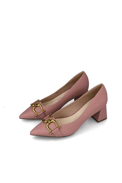 MENBUR WOMEN SHOES NUDE POINTED TOE, MEDIUM HEEL, WITHOUT PLATFORM