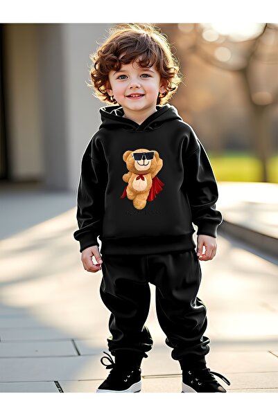 MODAVİBE Αθλητικά και άνετα ρούχα - Παιδική αθλητική φόρμα με φερμουάρ και κο...