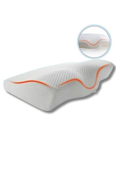 Viscomina Orthopedic Visco Pillow - Special Design, Medical Pillow 60X35X11/7 cm