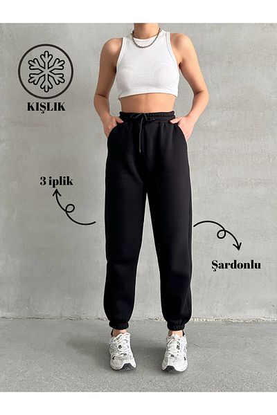Nordmende Γυναικεία φούτερ Jogger με 3 νήματα από ύφασμα Fleece