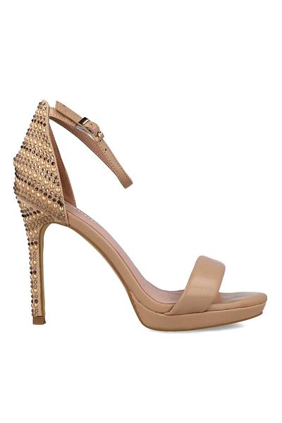 MENBUR WOMEN SHOES STONE SANDAL, HIGH HEEL, WITHOUT PLATFORM