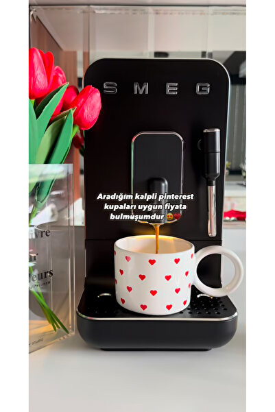 Onedekor Set of 2 Luxury Love Heart Red Cups