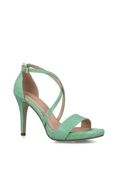 MENBUR WOMEN SHOES MINT SANDAL, HIGH HEEL, PLATFORM