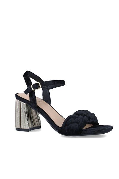 MENBUR WOMEN SHOES BLACK SANDAL