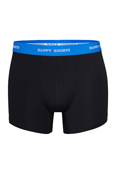 Happy Shorts Herren-Boxershorts mit Retro-Jersey-Muster – 3er-Pack