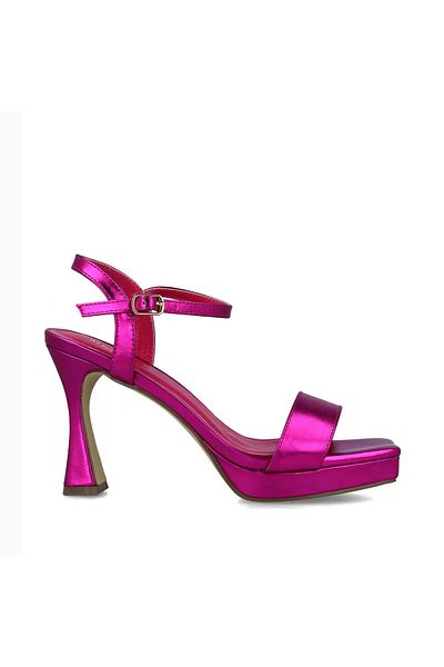 MENBUR WOMEN SHOES FUCHSIA SANDAL, HIGH HEEL, PLATFORM