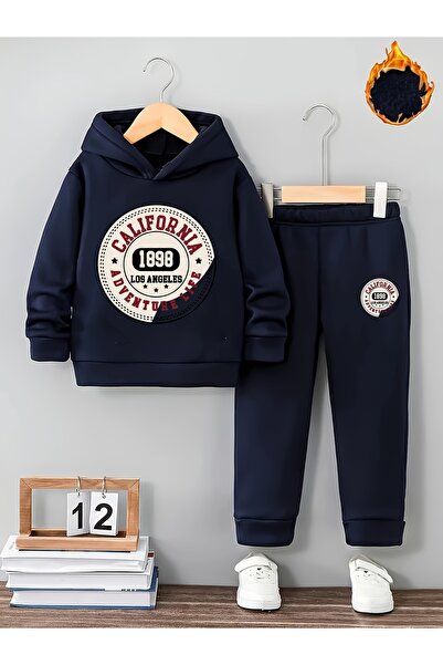 MODAVİBE Αθλητικά και άνετα ρούχα - Παιδική αθλητική φόρμα με φερμουάρ και κο...