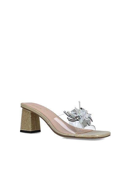 MENBUR WOMEN SHOES GOLD MULE