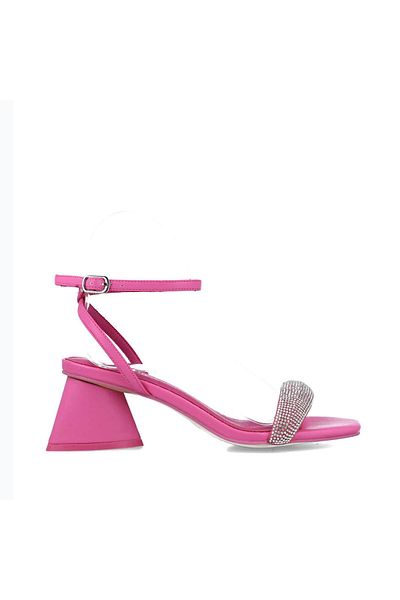 MENBUR WOMEN SHOES PINK SANDAL, MID HEEL, WITHOUT PLATFORM