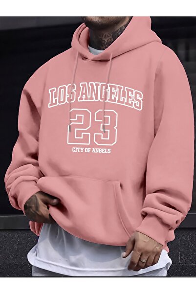 MODAVİBE Φούτερ με κουκούλα και λαιμόκοψη - Υπερμεγέθη και κομψά σχέδια