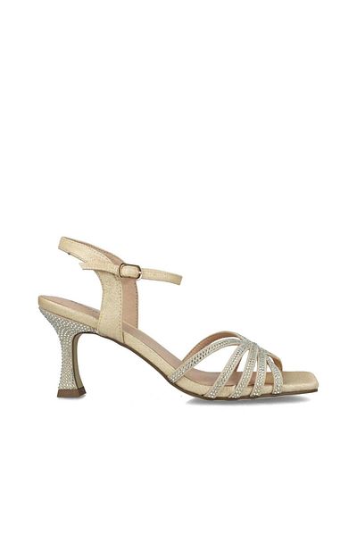 MENBUR WOMEN SHOES STONE SANDAL, MID HEEL, WITHOUT PLATFORM