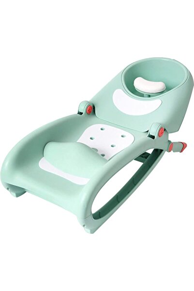 Saharaz كرسي شامبو للأطفال، مع حوض شامبو ووسادة رأس مقاومة للماء، قابلة للطي ...