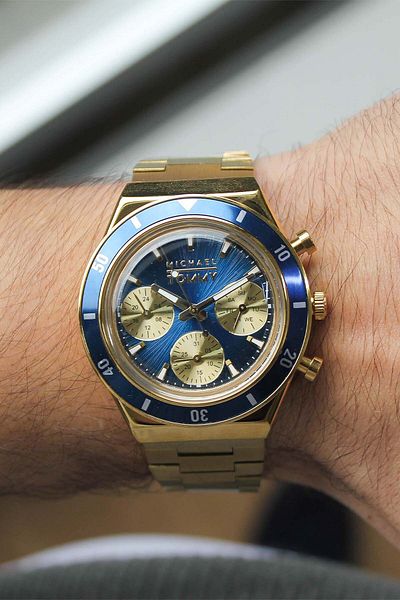 MICHAEL TOMMY Mt20307Ssl83 Men's Watch with Steel Band