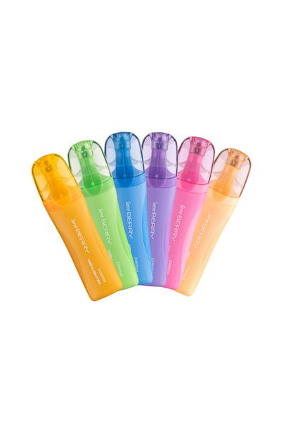 Need 6 Pack Highlighter Pastel Pen Set - Serve Berry