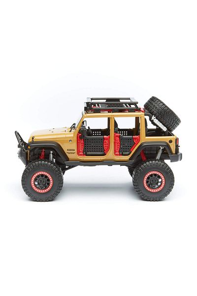 Maisto 2015 Jeep Wrangler Unlimited Off-Road 1:24 Scale Model Car