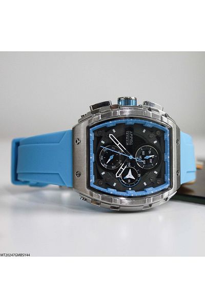 MICHAEL TOMMY Mt20247Gmbsy44 Men's Watch with Silicone Band