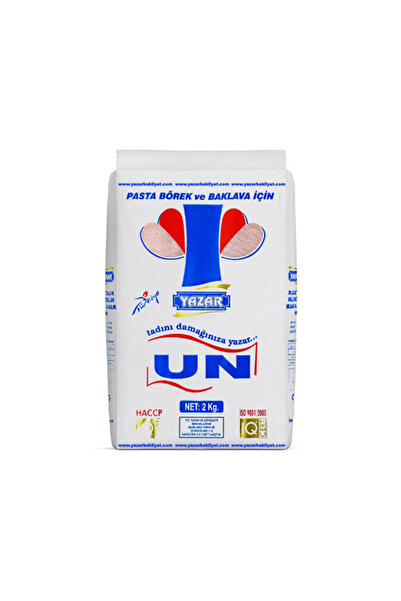 YAZAR Pastalık Böreklik Baklavalık Çok Amaçlı Un 2 Kg
